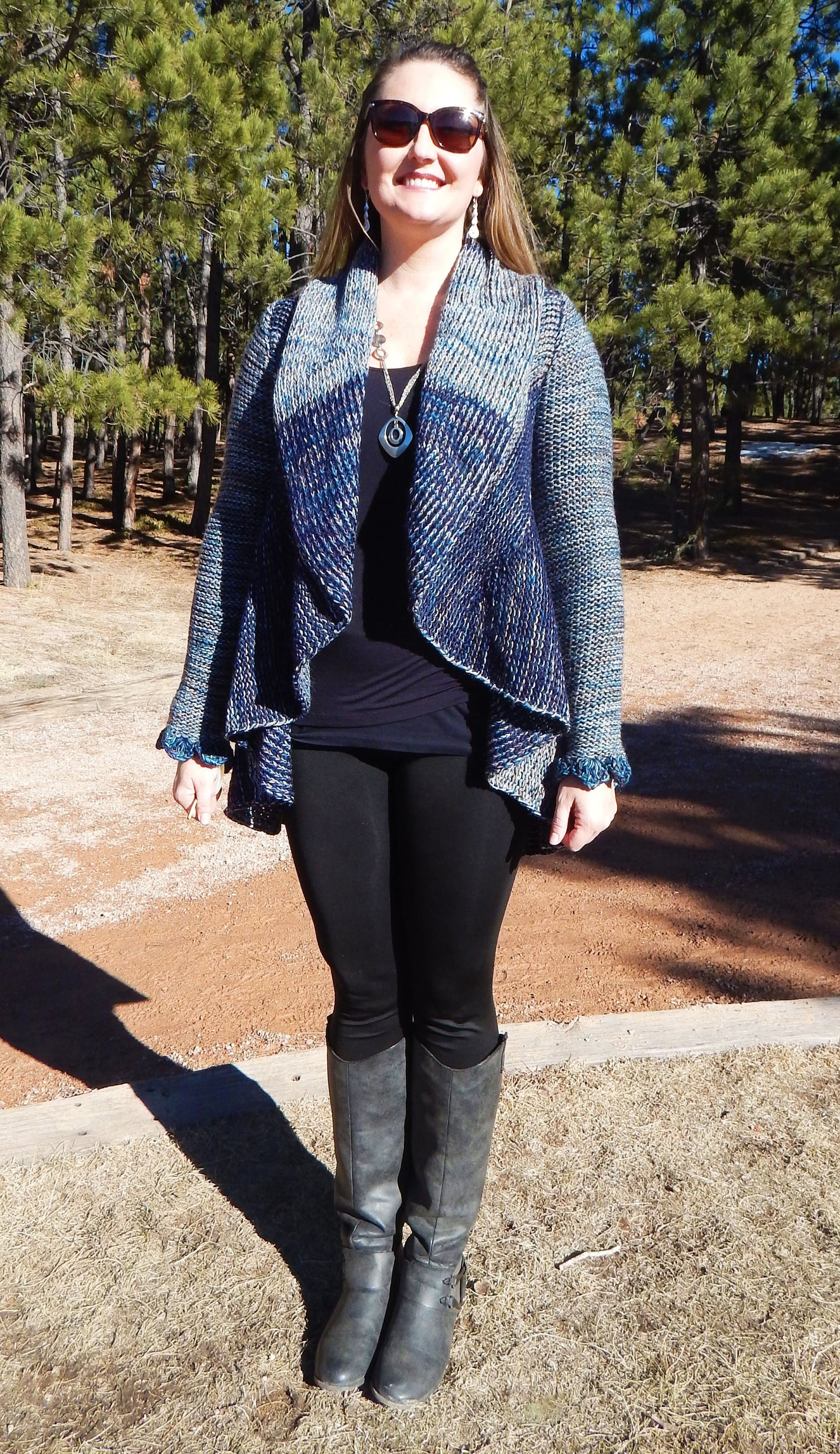 Fine Alpaca Wool Tailored Peacoat Knitted Cardigan Elegant Petticoat