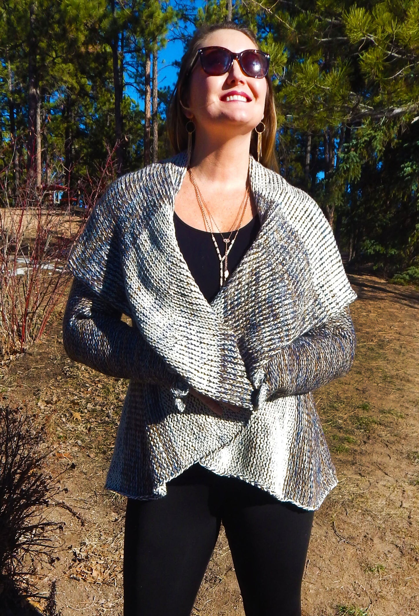 Fine Alpaca Wool Knit Cardigan Tailored Knitted Petticoat Beige
