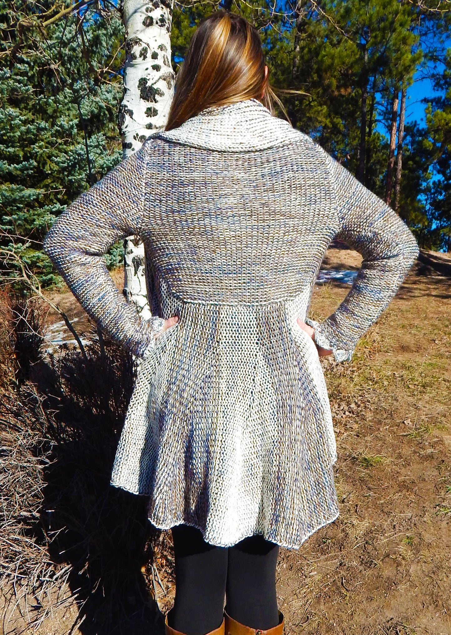 Fine Alpaca Wool Knit Cardigan Tailored Knitted Petticoat Beige