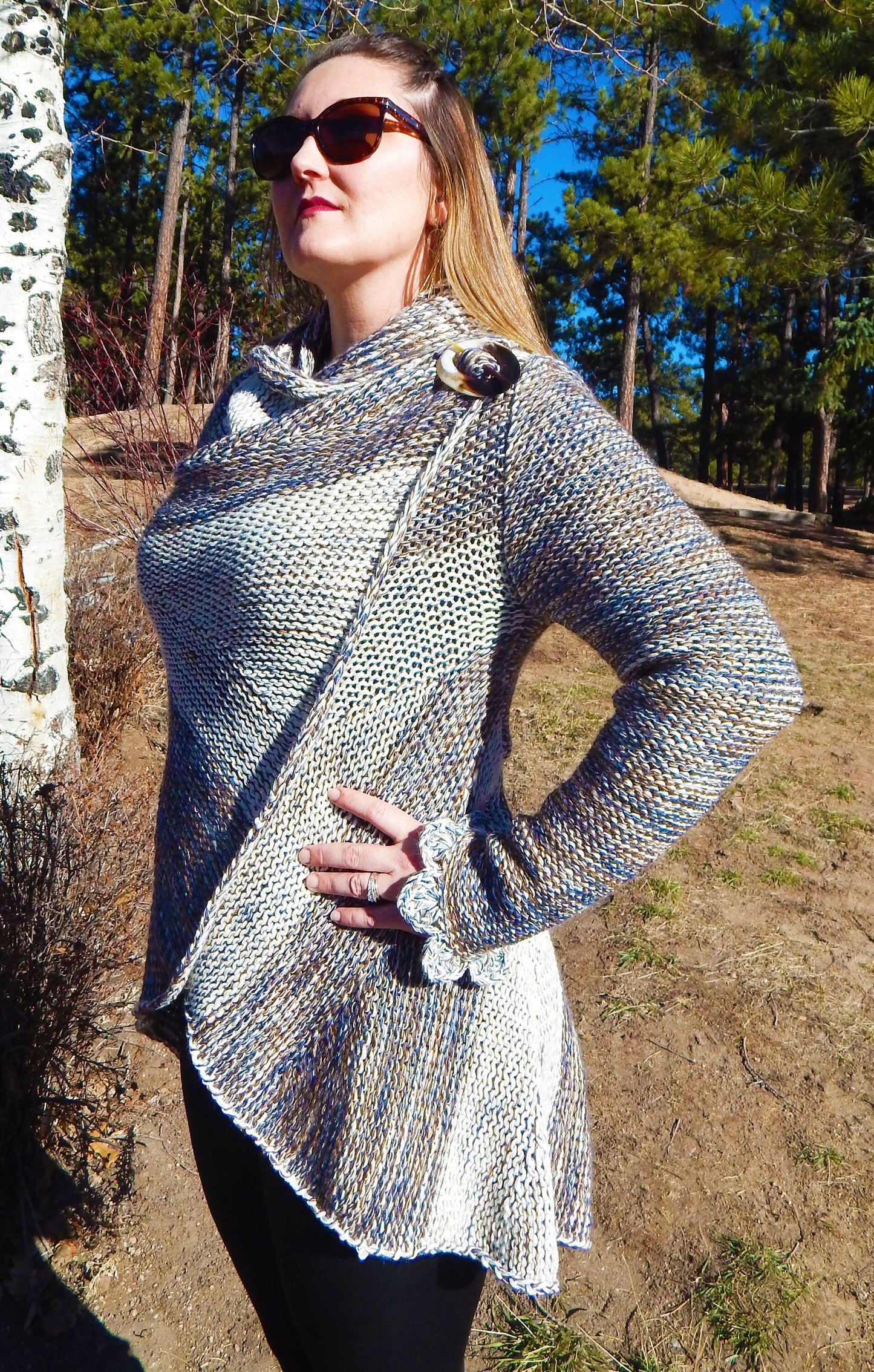 Fine Alpaca Wool Knit Cardigan Tailored Knitted Petticoat Beige