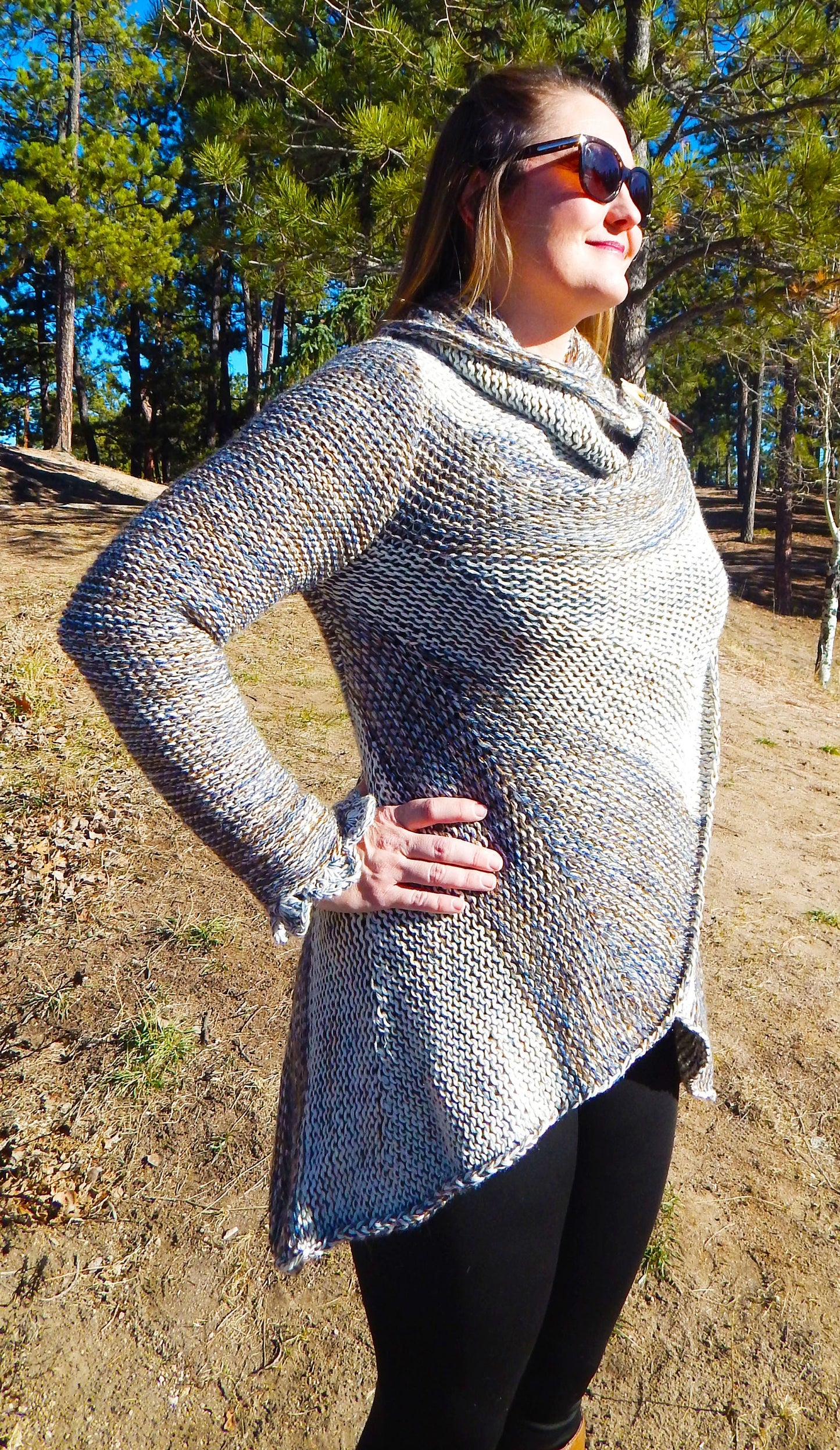 Fine Alpaca Wool Knit Cardigan Tailored Knitted Petticoat Beige