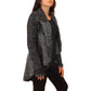Fine Alpaca Wool Tailored Peacoat Knitted Cardigan Petticoat
