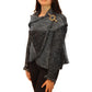 Fine Alpaca Wool Tailored Peacoat Knitted Cardigan Petticoat