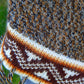 Fine Alpaca Wool Sweater Knit Pullover Perfect Gift Soft Jumper Natural Browns